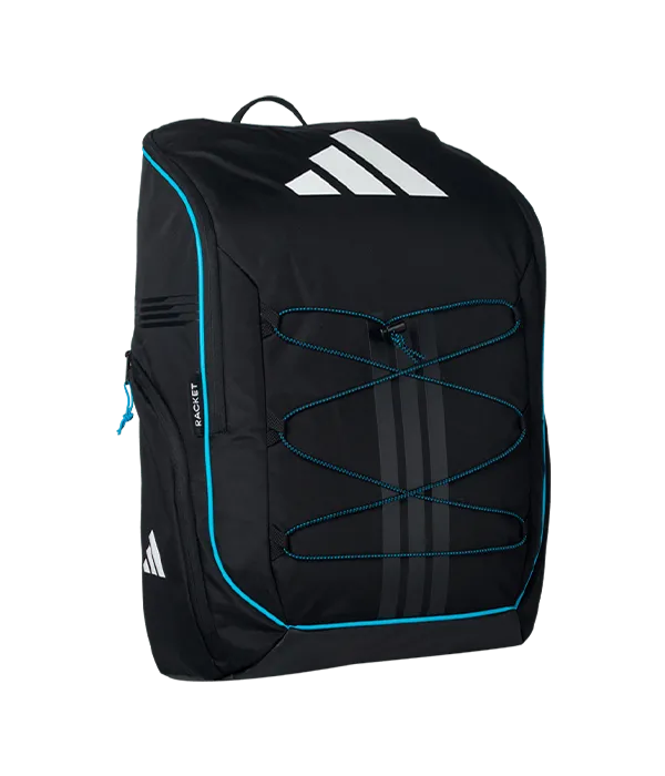 Mochila Adidas Protour Negro/Azul 3.4 - Image 2