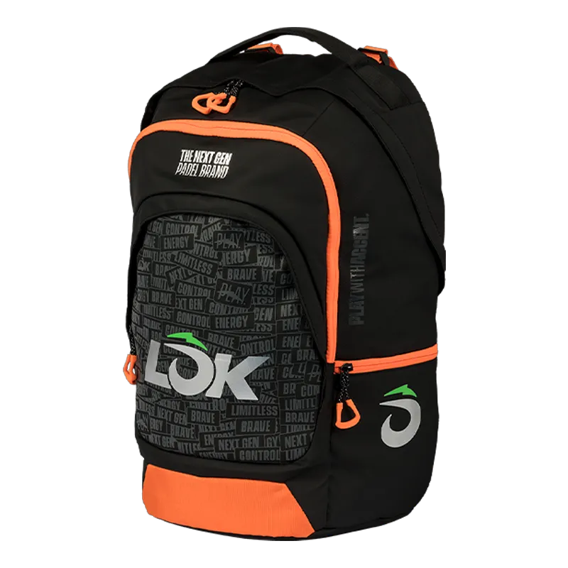 Mochila LOK Maxx Gen 2 Black/Orange 2026 - Image 2