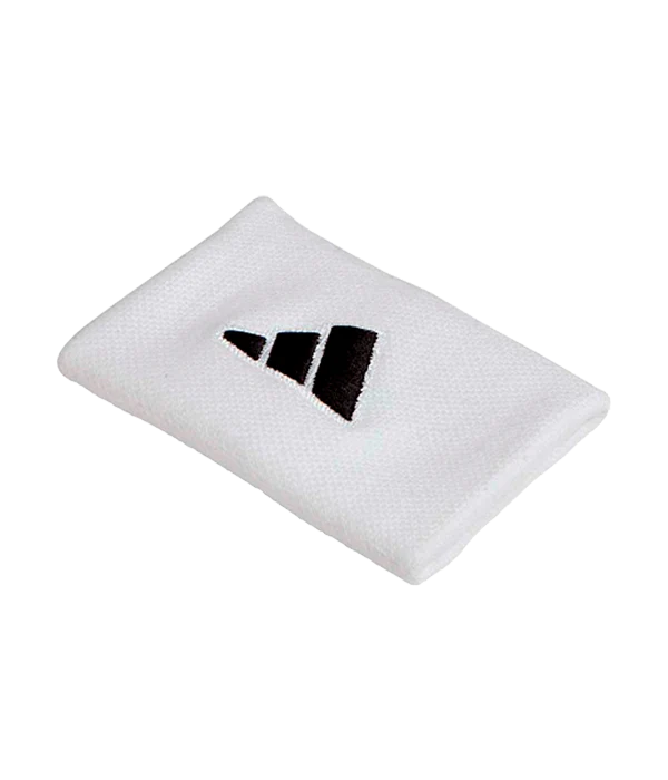 Muñequera Adidas Larga Blanca Logo Grande (Pack x2) - Image 2
