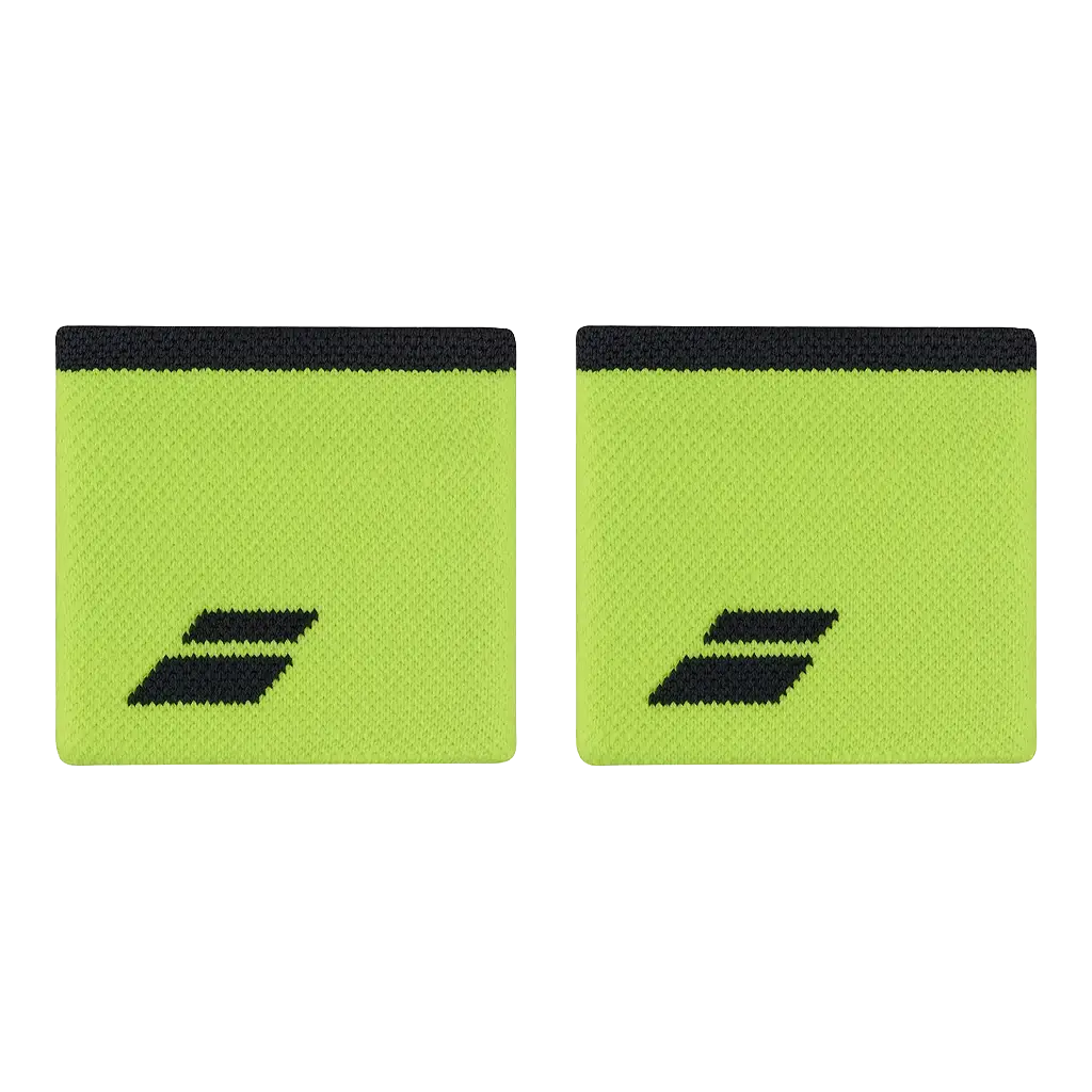 Muñequeras Babolat Amarillo/Gris (Pack x2)