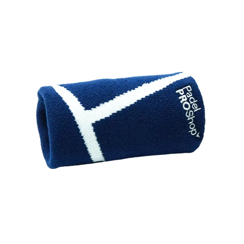 Muñequera Larga PadelPROShop Court Azul Marino Promo