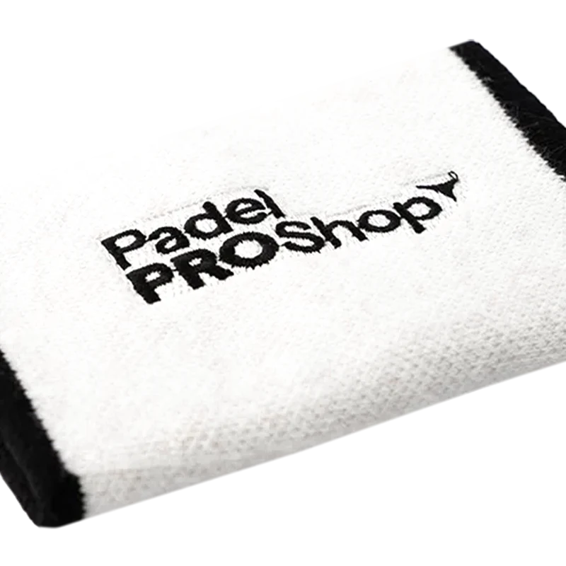 Muñequera Larga PadelPROShop Blanco/Negro Promo - Image 2