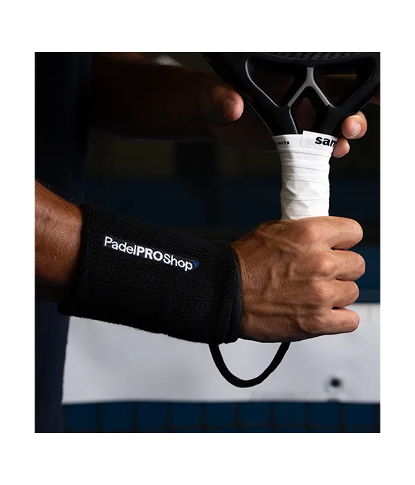 Muñequera Larga We Speak Padel Negra Promo - Image 5