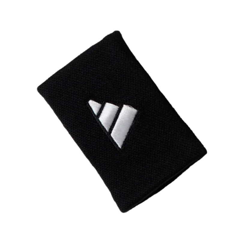 Muñequeras Adidas Largas Negras Logo Grande - Image 2