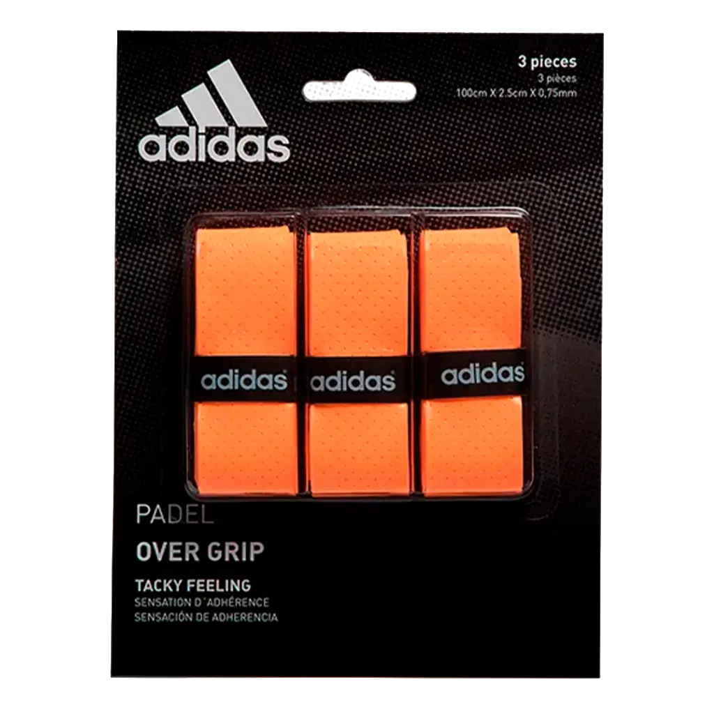 Overgrips Adidas Perforado Naranja (Pack x3)