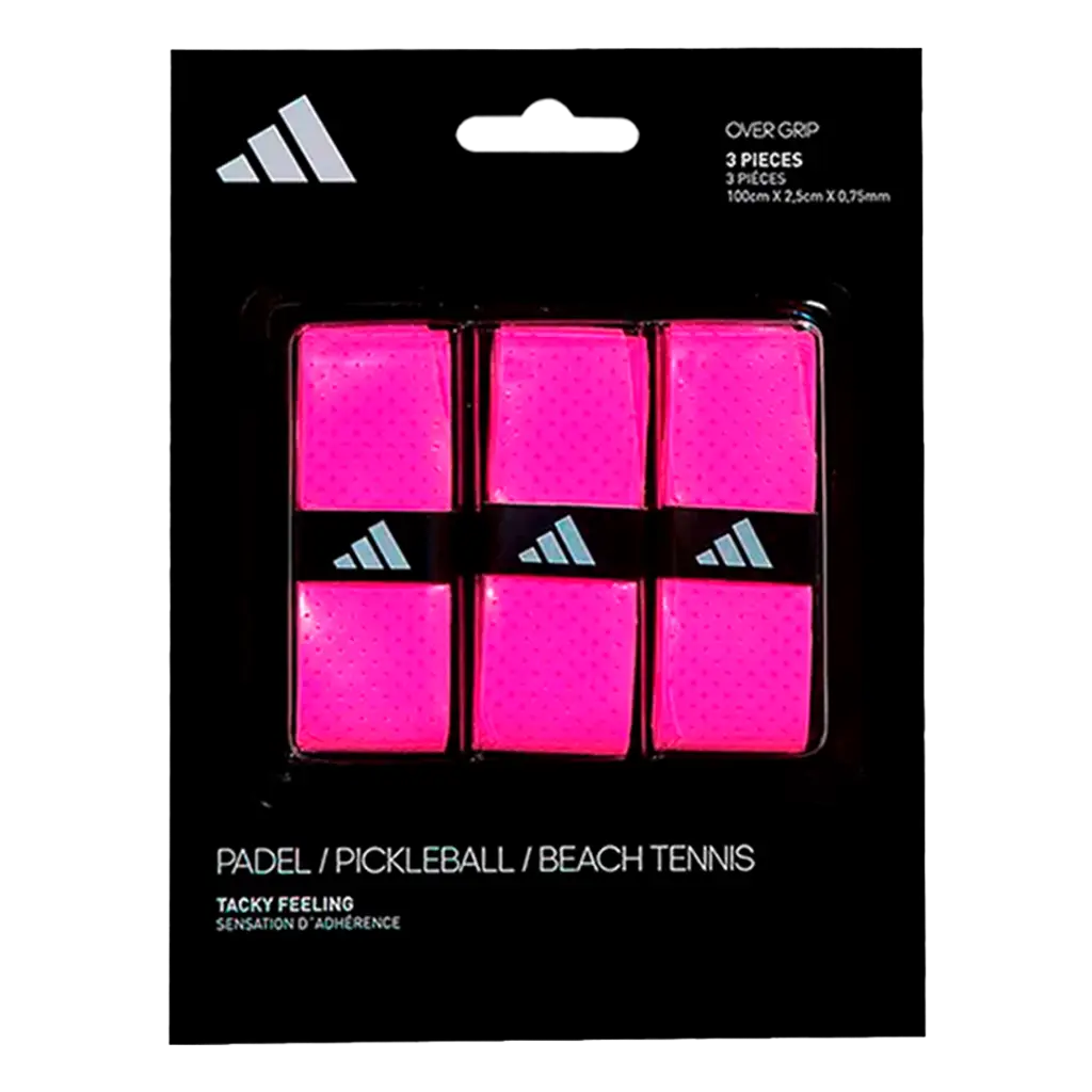 Overgrips Adidas Perforado Rosa (Pack x3)