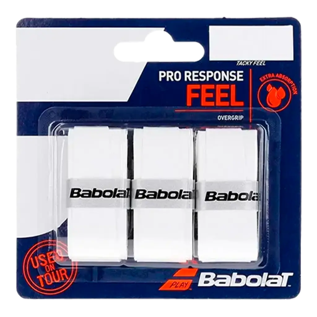 Overgrips Babolat Pro Response Blanco (Pack x3)