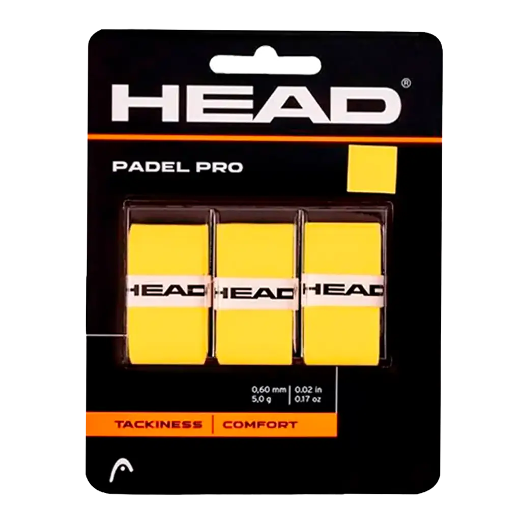 Overgrips Head Padel Pro Amarillo (Pack x3)