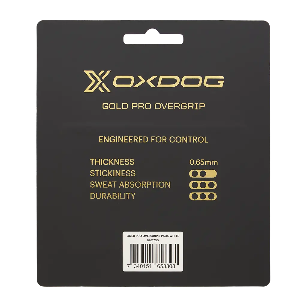 Overgrip Oxdog Gold Pro Blanco (Pack x3) - Image 4