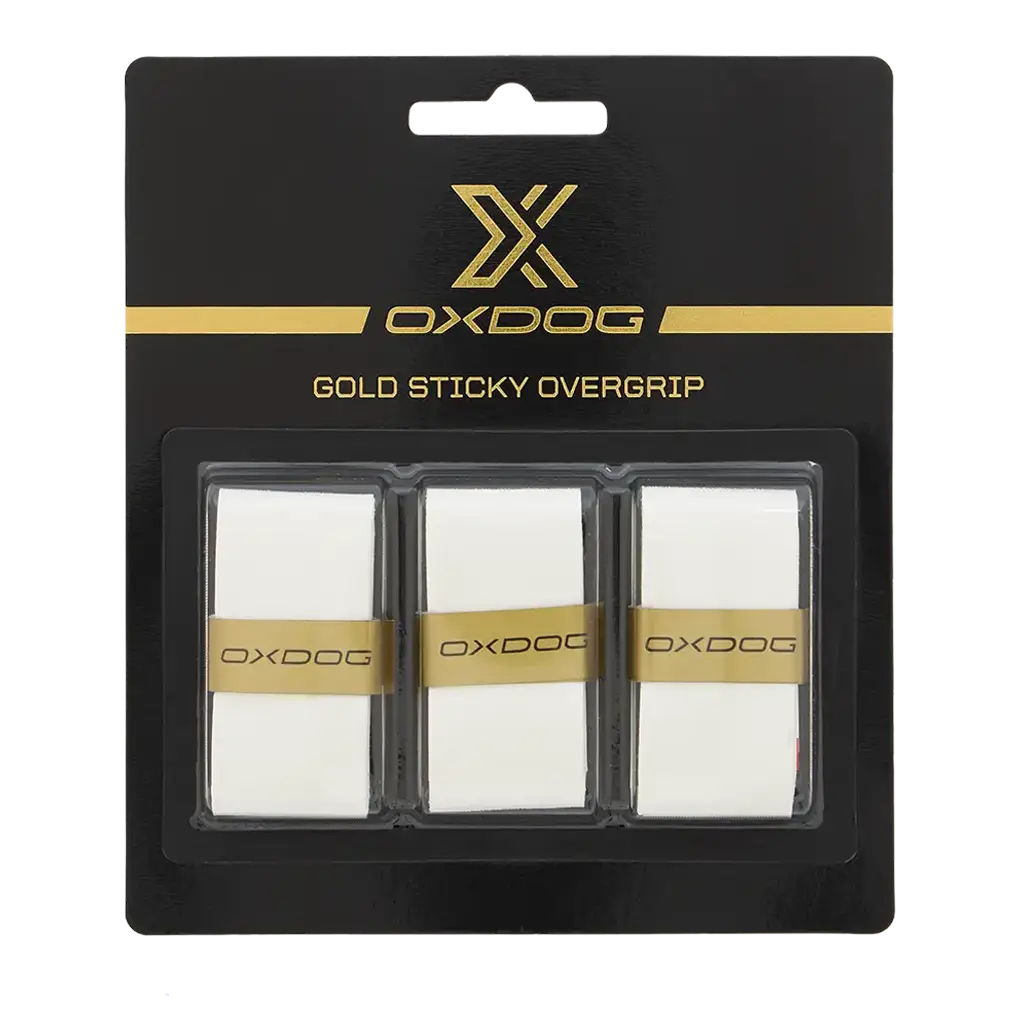 Overgrip Oxdog Gold Sticky Blanco (Pack x3)
