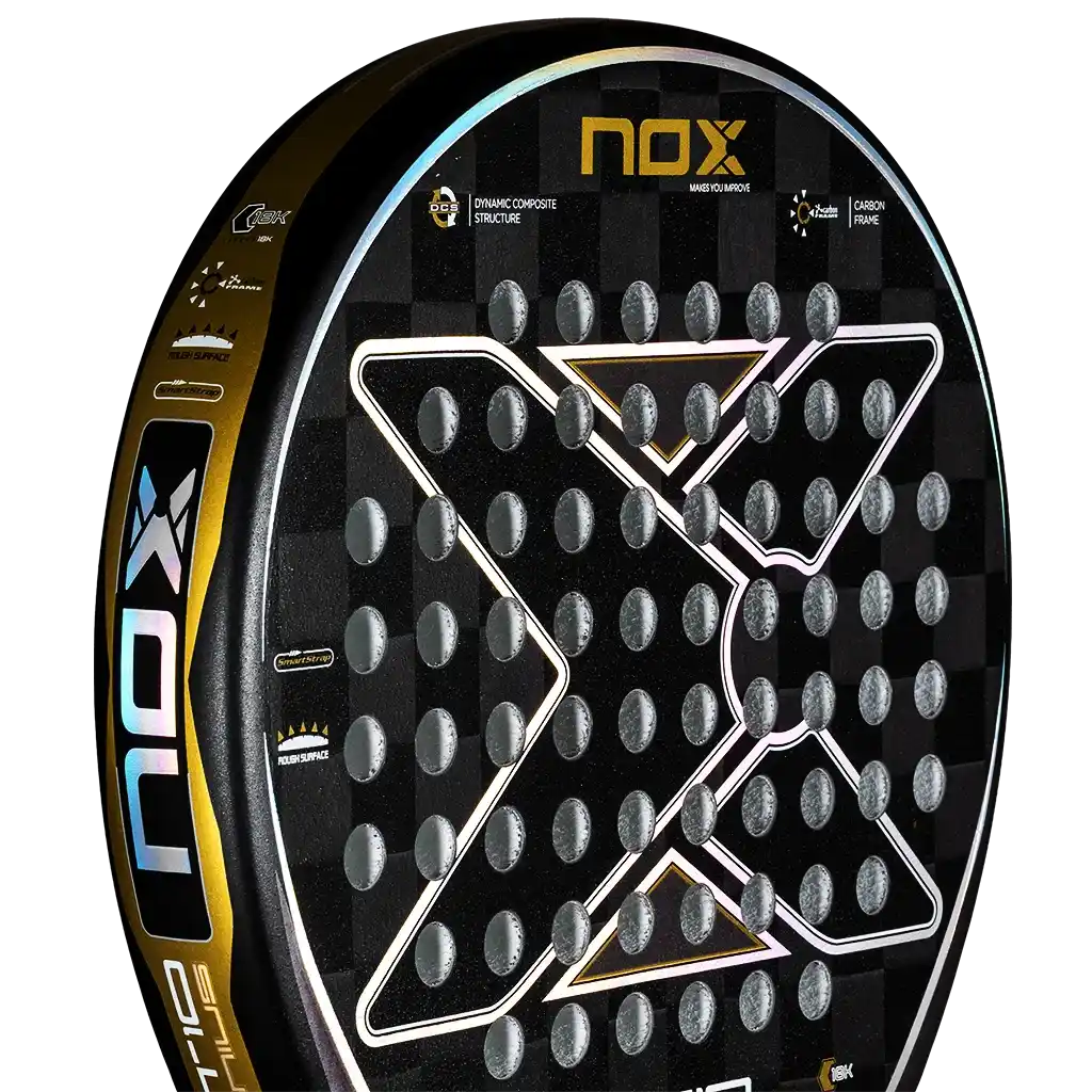 Pack dúo Nox AT10 Genius 18k Negro/Oro (Exclusivas PadelPROShop) - Image 5
