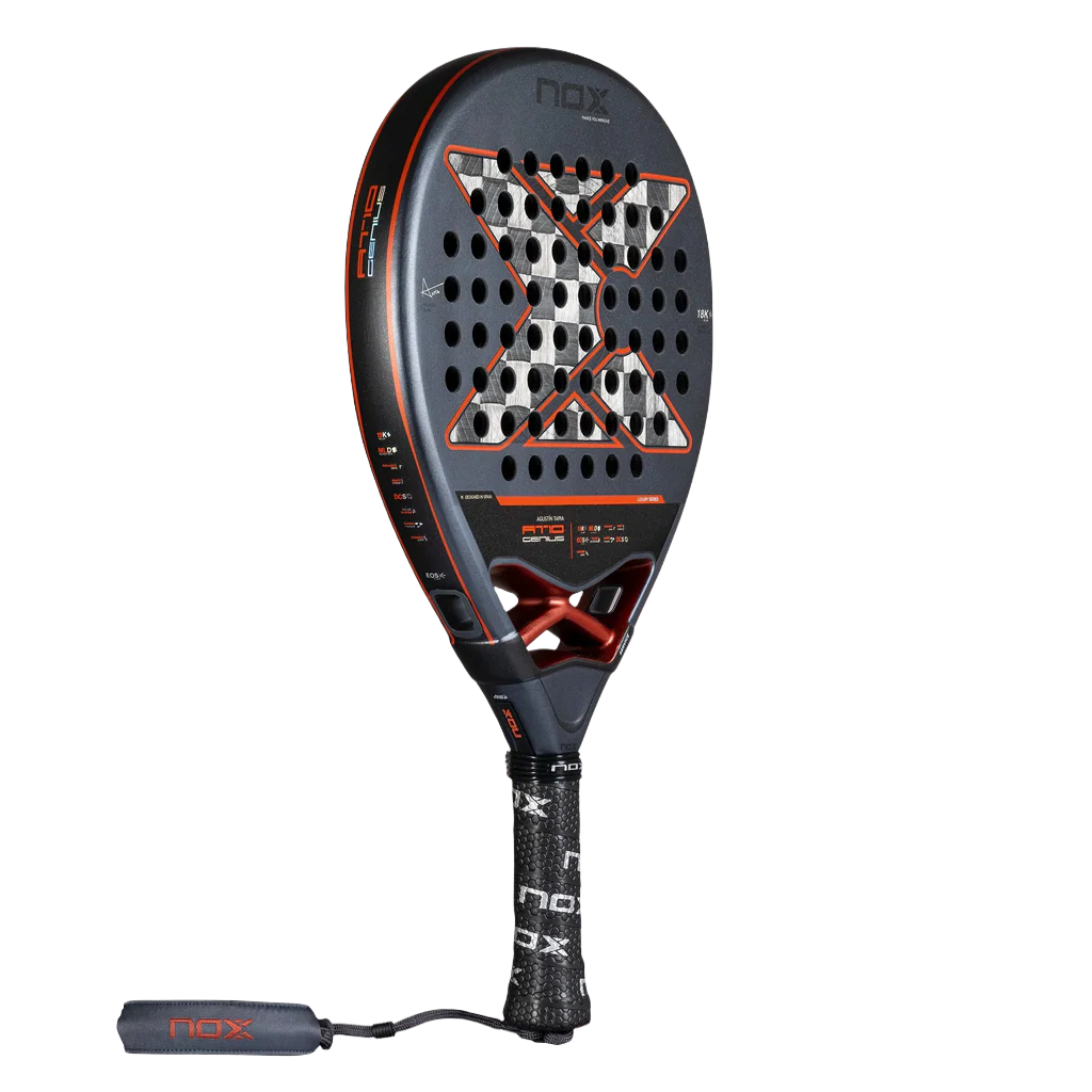 Pack Nox AT10 Genius 18K Alum 2025 Agustín Tapia + Paletero PadelPROShop Negro + Pelotas PadelPROShop Fast - Image 2