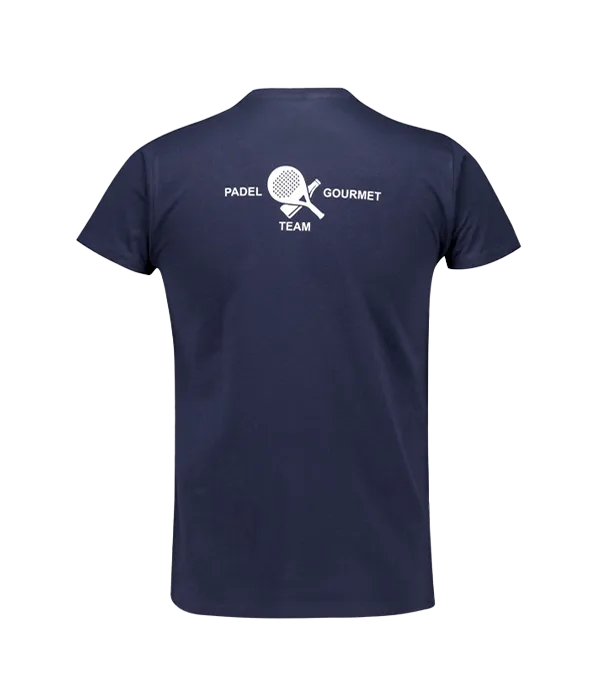 Pack Padel Team Gourmet: Camiseta Gourmet Azul Men + Toalla - Image 2