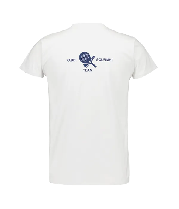 Pack Padel Team Gourmet: Camiseta Gourmet Blanca Men + Toalla - Image 4