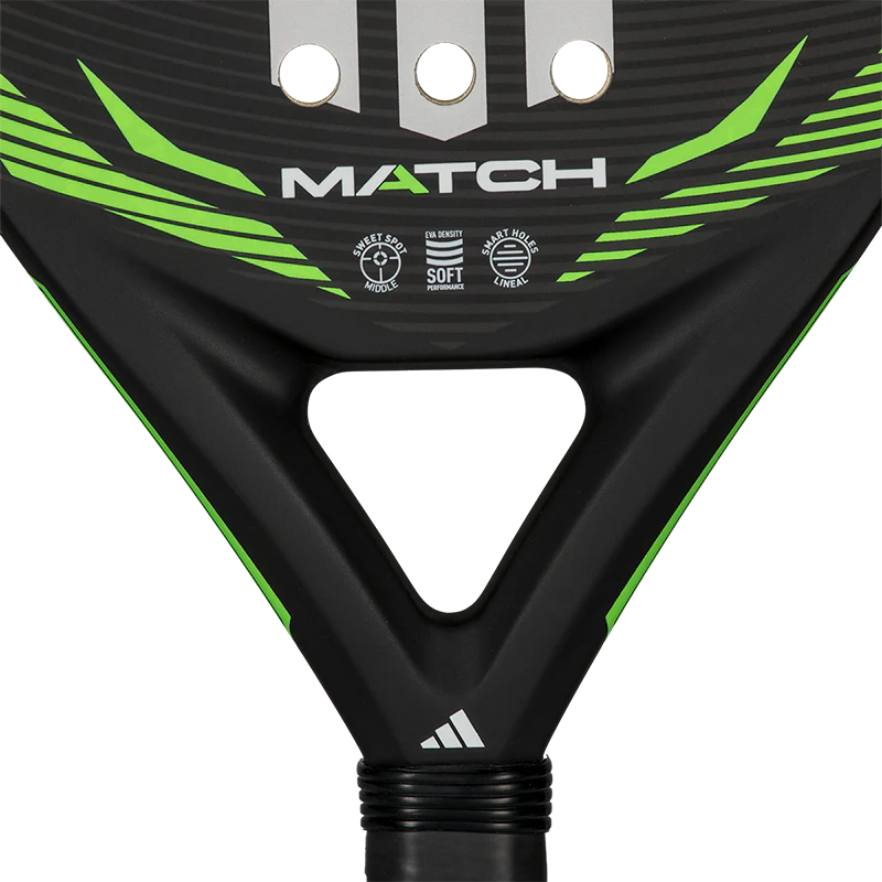 Pala Adidas Match Black/Green 2026 - Image 3