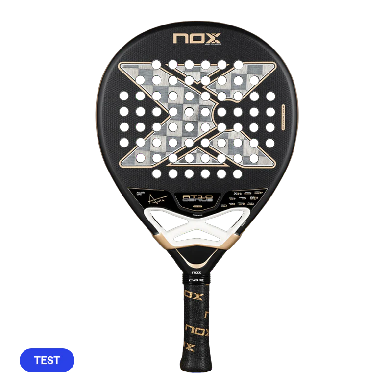 Pala de TEST Nox AT10 Genius 18K by Agustin Tapia 2026