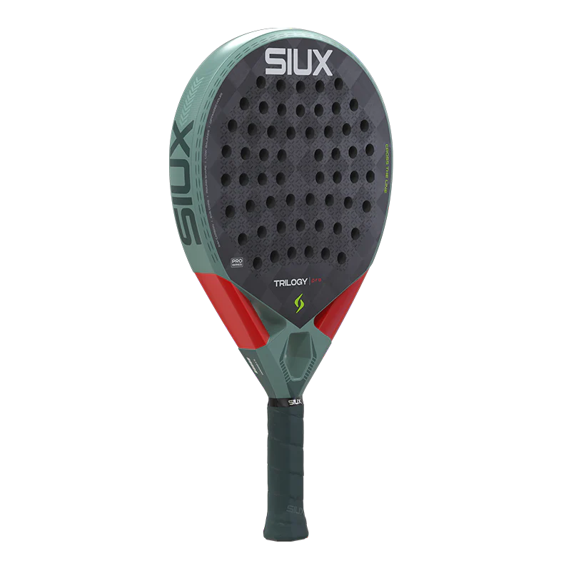 Pala de TEST Siux Trilogy Pro 2026 Ash Green - Image 2
