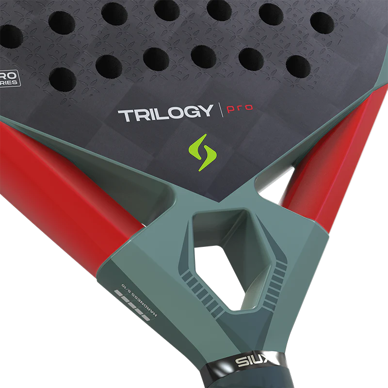 Pala de TEST Siux Trilogy Pro 2026 Ash Green - Image 4