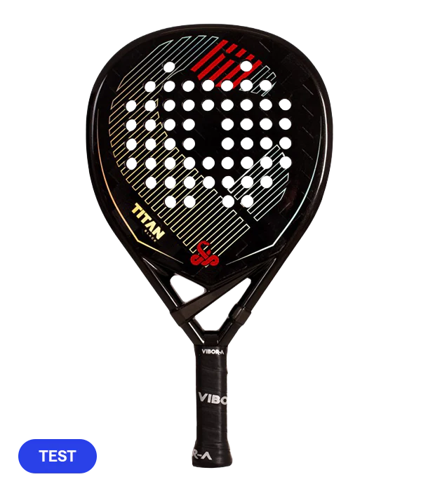 Pala de TEST VIBOR-A Titan 15K Black 2026
