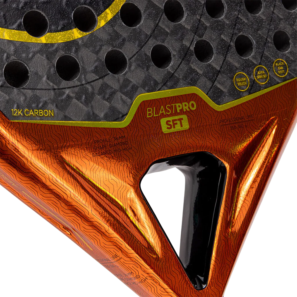 Pala Joma Blast Pro SF Orange/Black 2026 - Image 7