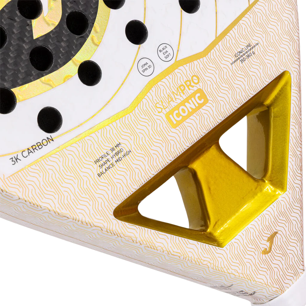 Pala Joma Slam Pro Ionic White/Gold 2026 - Image 7