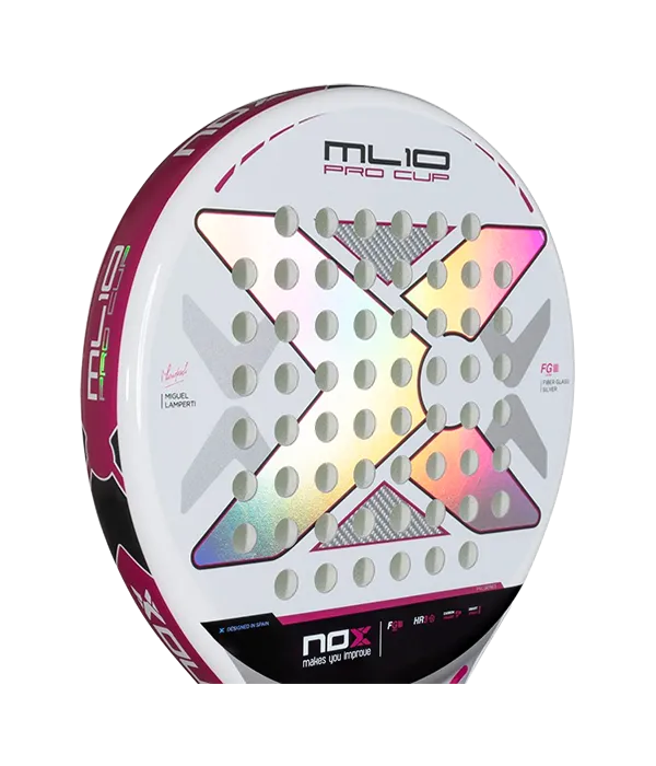 Pala Nox ML10 Pro Cup Silver 2025 Miguel Lamperti - Image 5