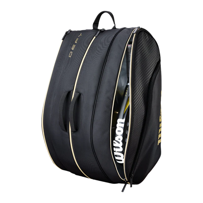 Paletero Wilson Defy V1 Black/Gold 2026 - Image 3