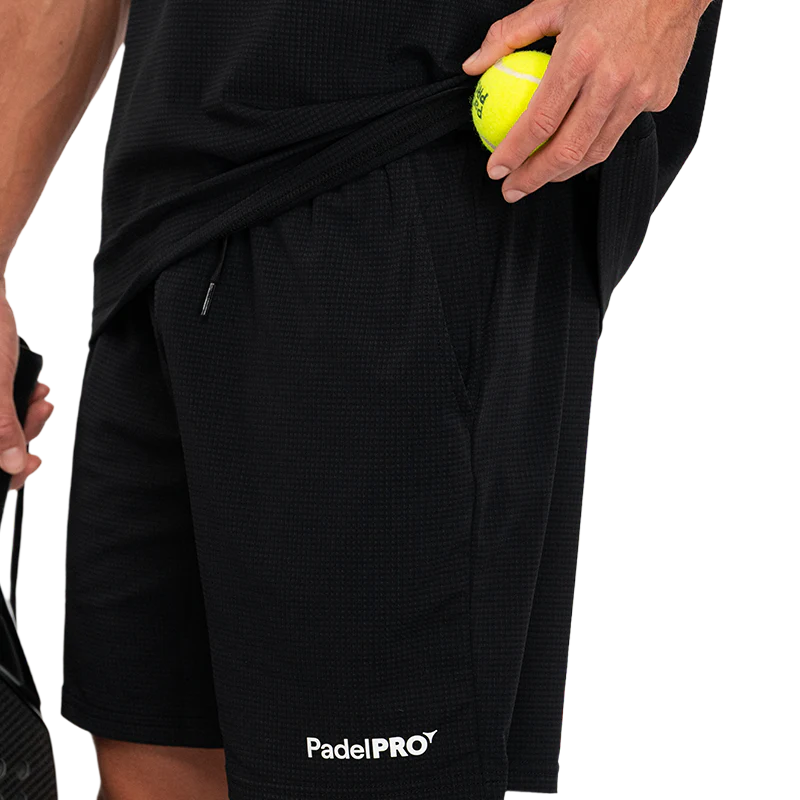 Pantalón Corto Pro Basic PadelPRO Negro - Image 5