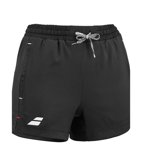 Pantalón corto Babolat Exercise Niña Negro 2025 - Image 2