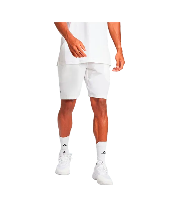 Pantalón Corto Adidas Club SW Blanco 2025 - Image 3