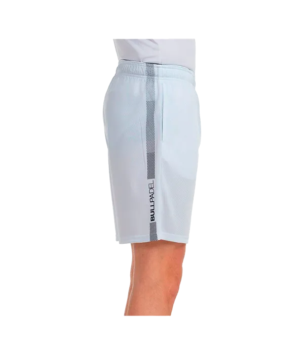 Pantalón Corto Bullpadel Belez Blanco 2025 - Image 3