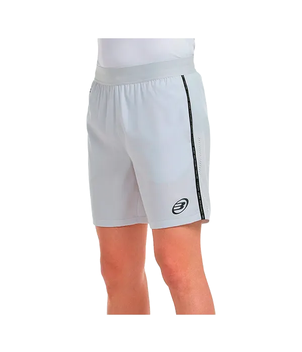 Pantalón Corto Bullpadel Maceda Gris Perla - Image 2
