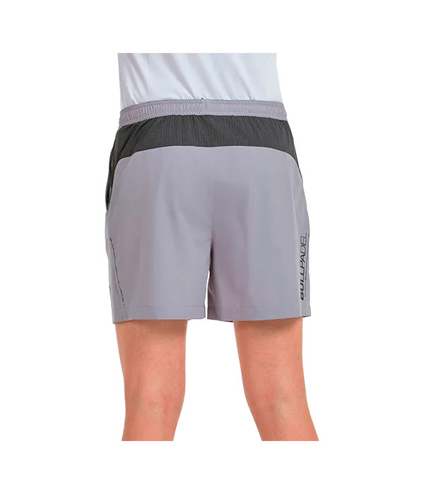 Pantalón Corto Bullpadel Muinos Gris 2025 - Image 4