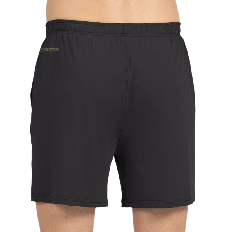 Pantalón Corto Bullpadel Preux Premier Padel Negro 2026 - Image 4