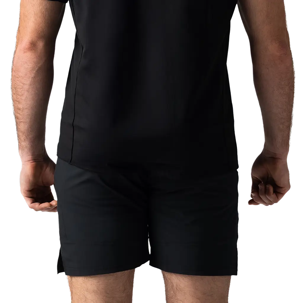 Pantalón Corto Drop Shot Sanz Performannce Negro 2026 - Image 3