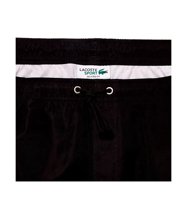 Pantalón Corto Lacoste Sport Negro - Image 3