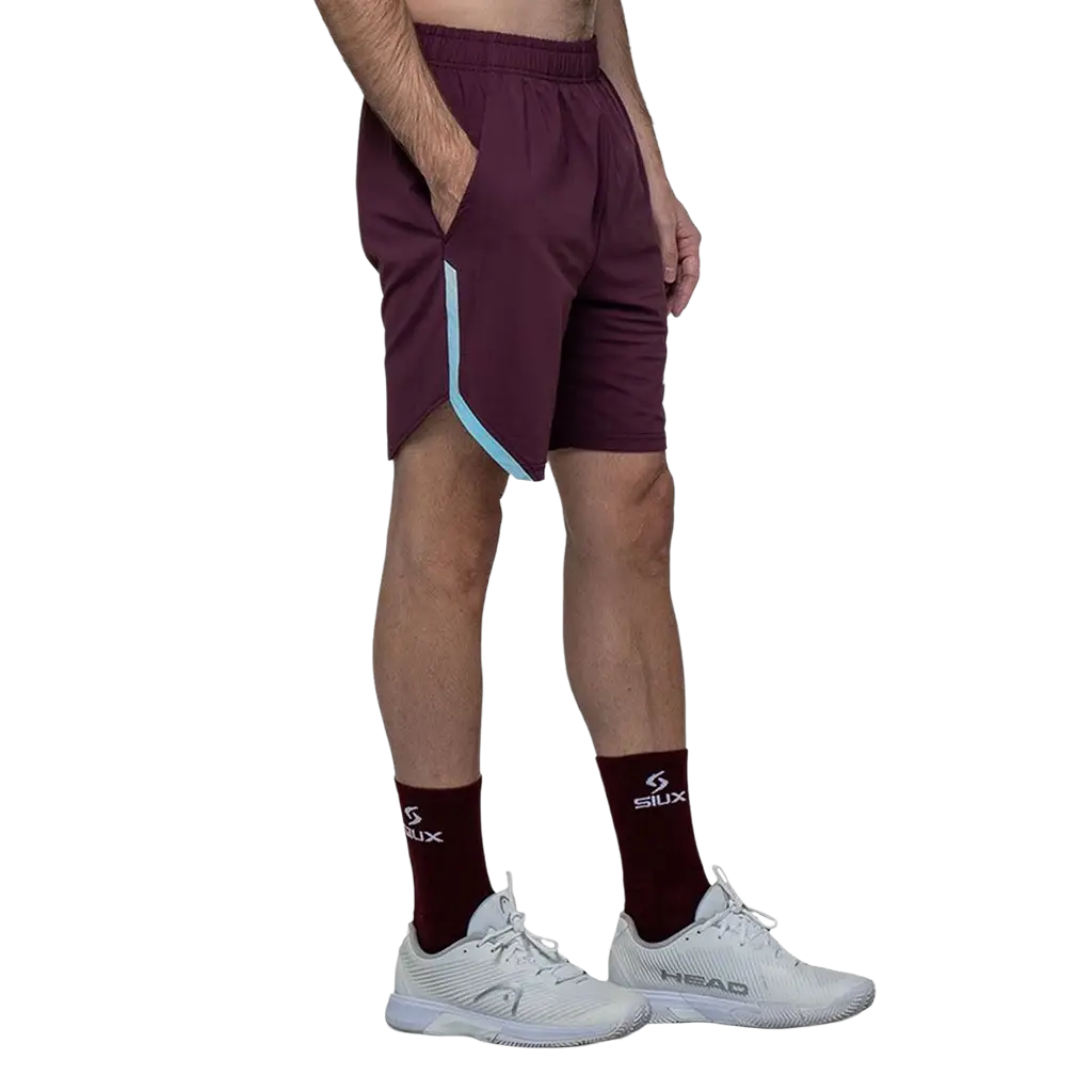Pantalon Corto Siux Apex Burdeos - Image 3