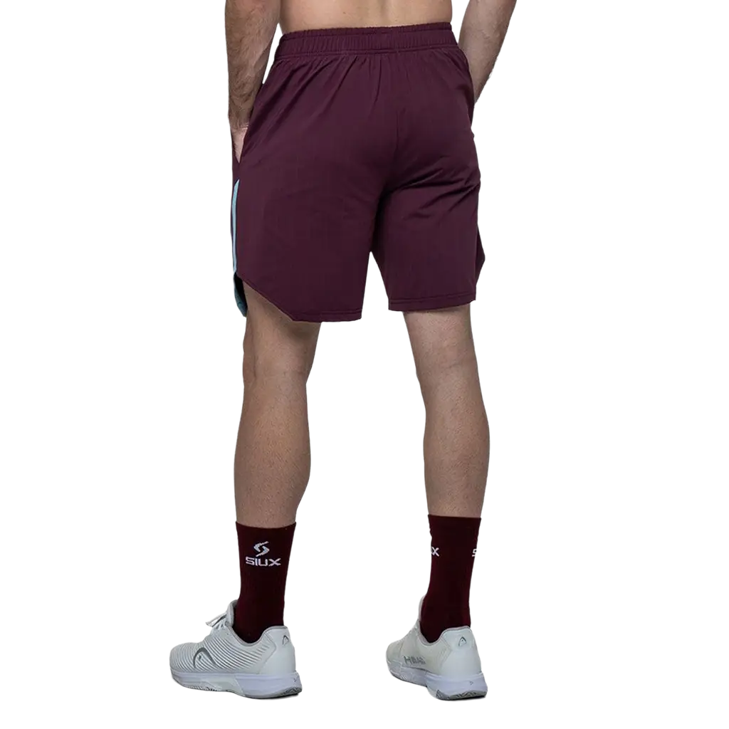 Pantalon Corto Siux Apex Burdeos - Image 4
