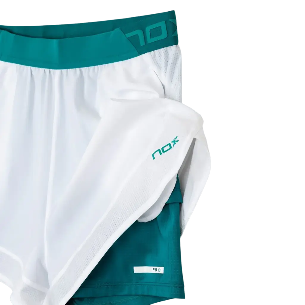 Pantalón Nox Mujer Pro White/Ivy Green 2026 - Image 6