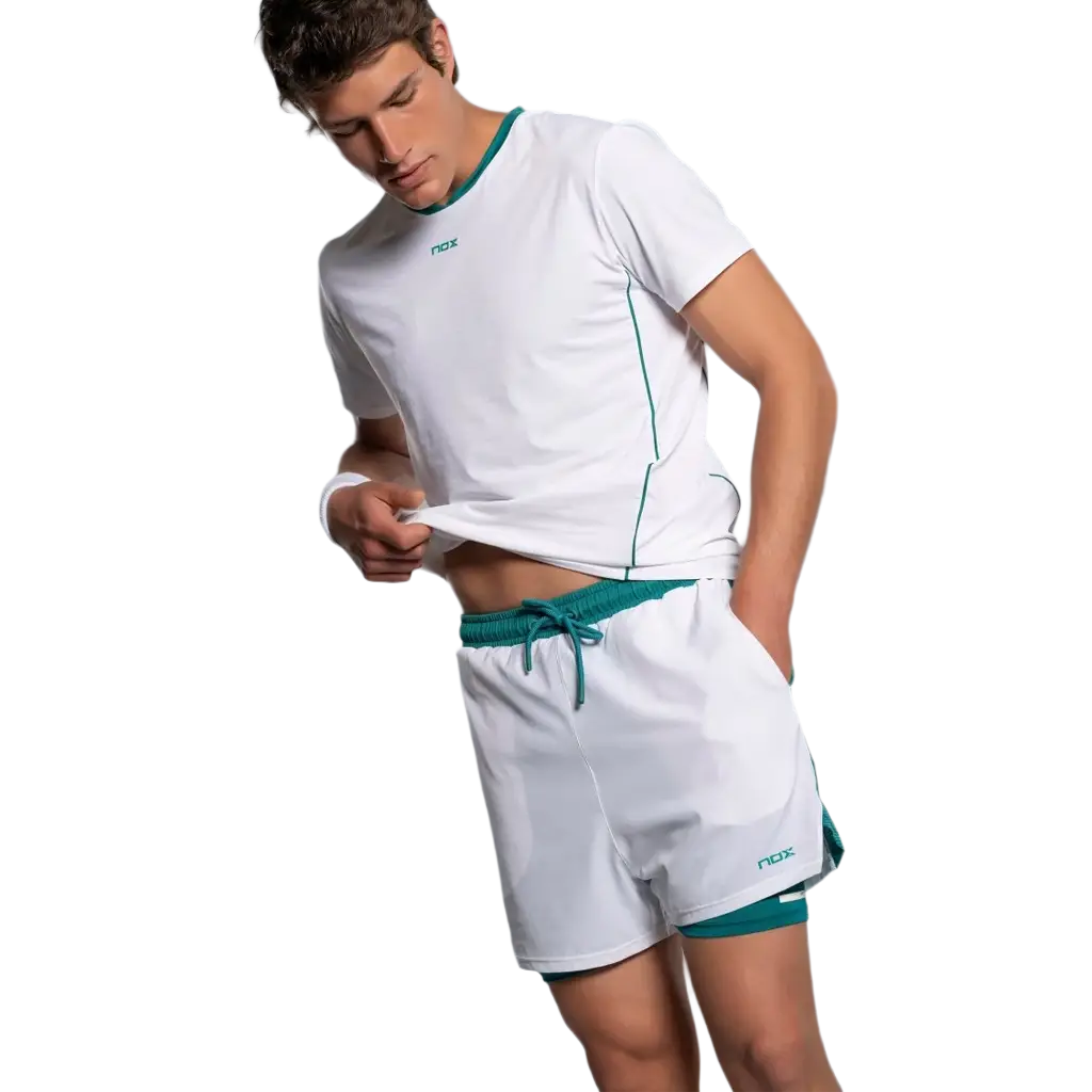 Pantalón Nox Pro White/Ivy Green 2026 - Image 2