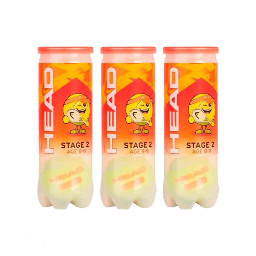 Pelotas Head Stage 2 (8/9 años) (Pack x3)