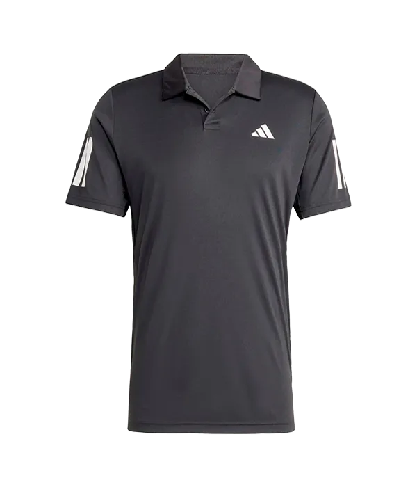 Polo Adidas Club 3STR Negro