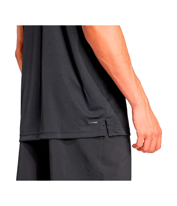Polo Adidas Club 3STR Negro - Image 4