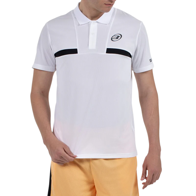 Polo Bullpadel Calzadil Blanco 2026 - Image 2