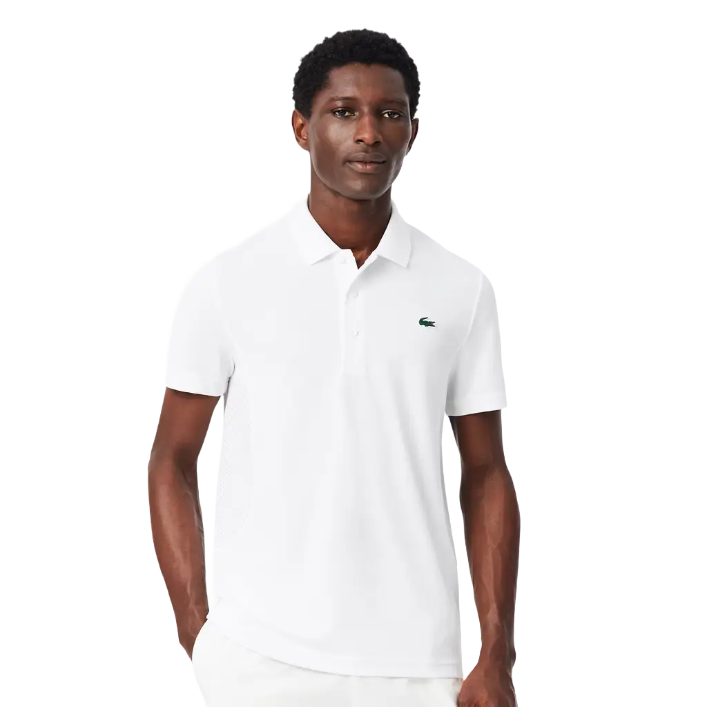 Polo Lacoste Blanco Novak Djokovic 2026