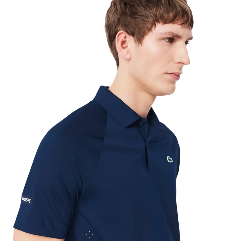 Polo Lacoste Novak Djokovic Azul Marino 2026 - Image 3