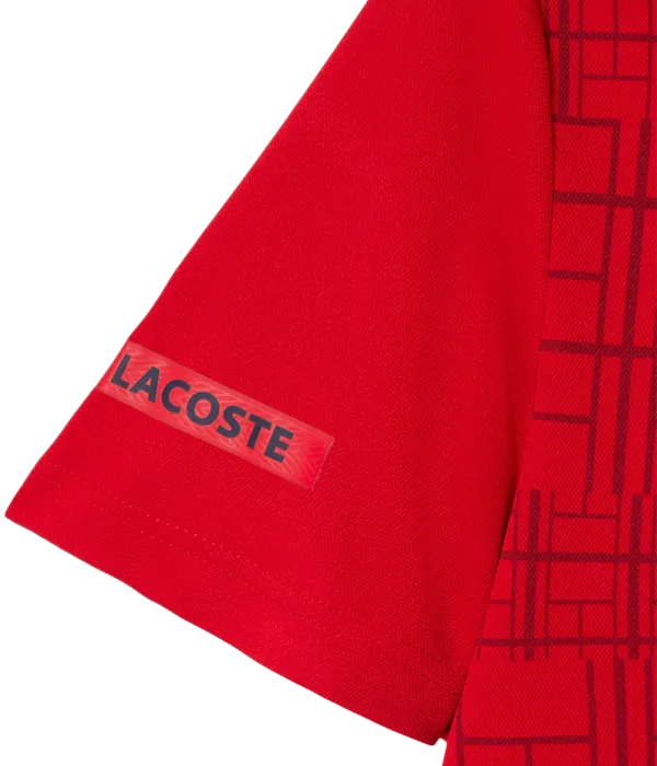 Polo Lacoste Tennis x Novak Djokovic Rojo 2025 - Image 5