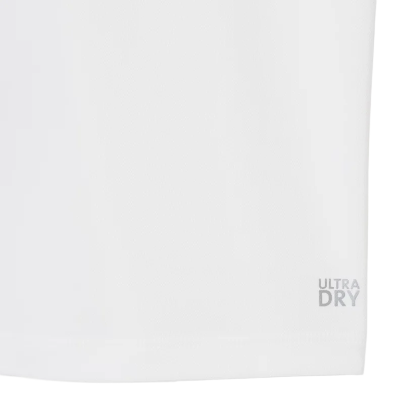 Polo Lacoste Ultra Dry Blanco Junior - Image 4