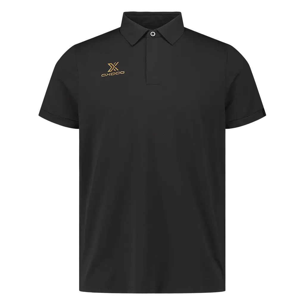 Polo Oxdog Delta Negro/Oro