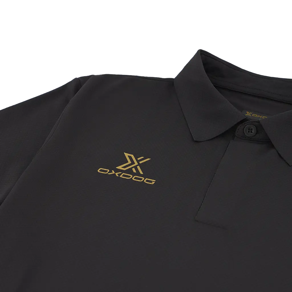 Polo Oxdog Delta Negro/Oro - Image 4